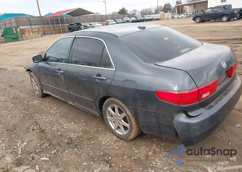 2005 Honda Accord 3.0 Ex из США, поврежденный, VIN 1HGCM66585A029675